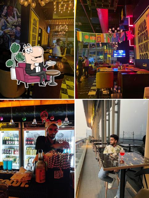 The interior of The Beer Cafe