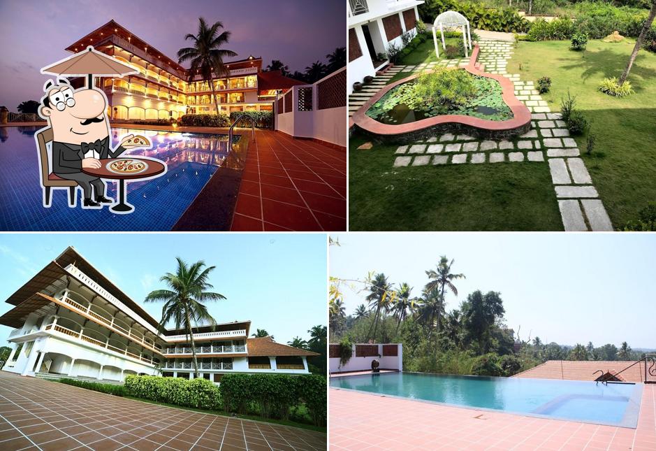 Enjoy the view at the outside area of Aadisaktthi Leisure Resort Kovalam