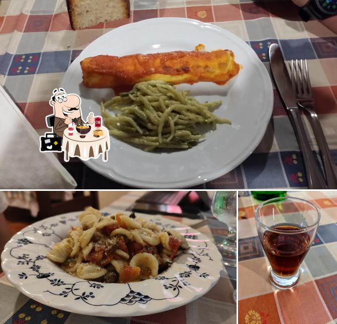 Questa è la foto che mostra la cibo e birra di Agriturismo La Macchia