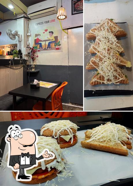 The interior of Cafe Amore