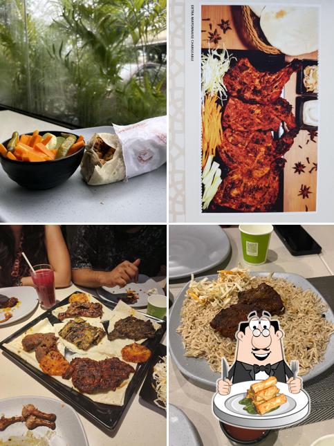 Spring rolls at Charcoal Shack Restaurant