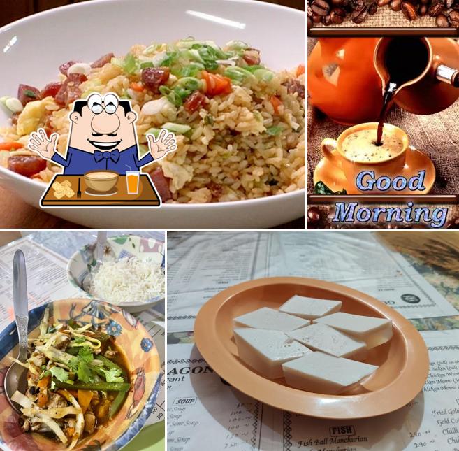 Clam chowder at Golden Dragon Chinese Restaurant