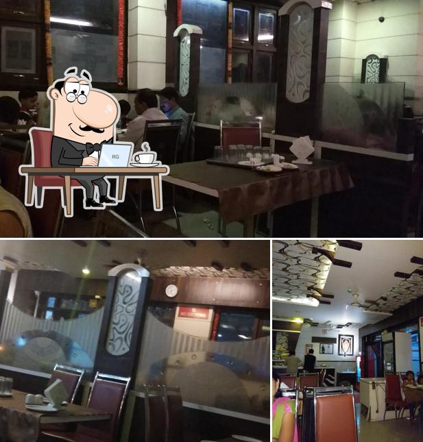 Check out how Gopi Ruchira Pure Veg. Restaurant looks inside