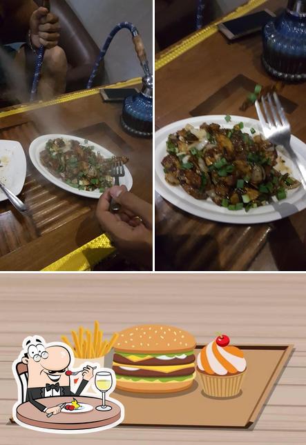 Food at HUNGER Family Restaurant & SHEESHA