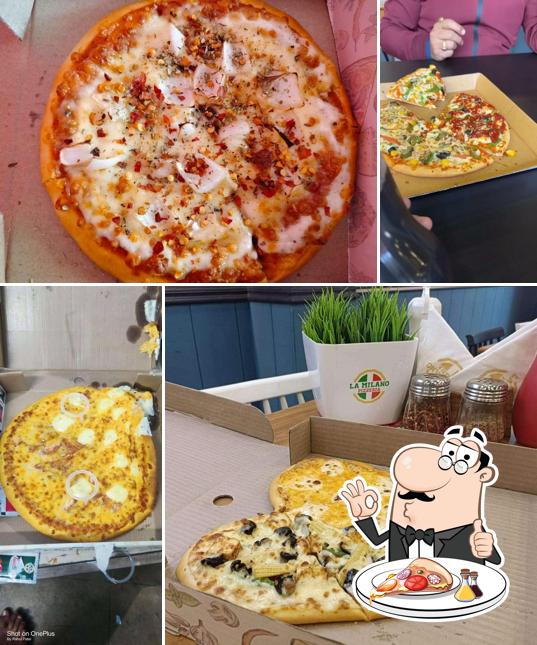 At La Milano Pizzeria, you can enjoy pizza