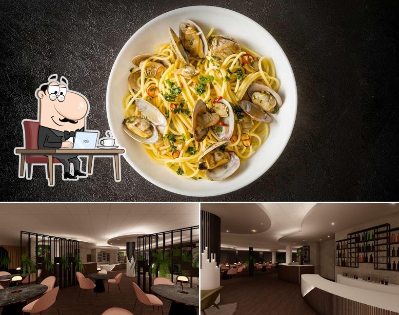 Opera Ristorante si caratterizza per la interni e cibo