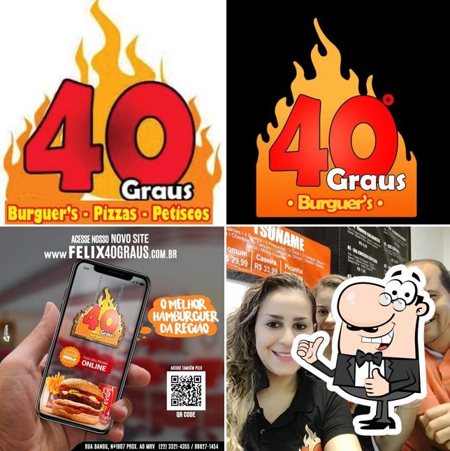 40 Graus Burguer's Petiscos