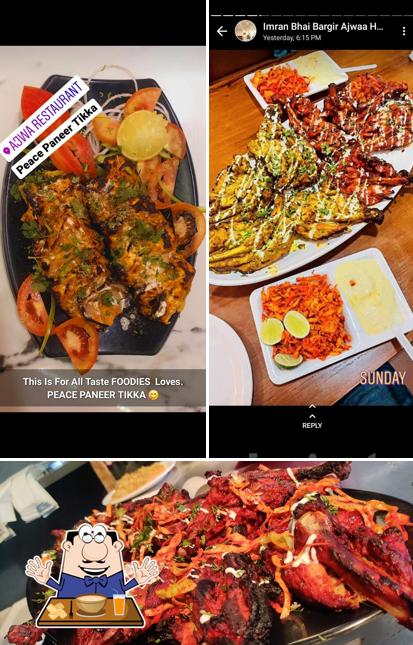 Meals at Ajwaa restaurant