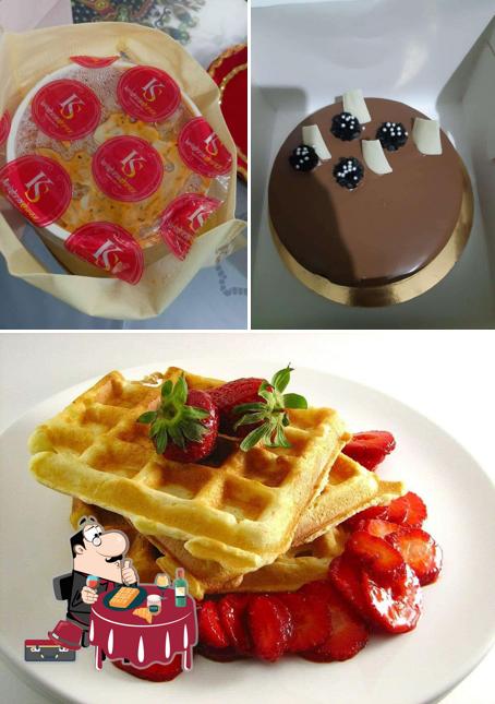 Waffles at Amore Finedine & Bakery