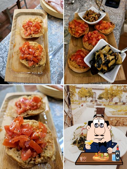Bruschette al Bar Ristorante 'La Taverna del Monaco' Caffetteria Gastronomia