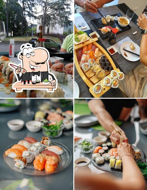 Il sushi è il cibo tradizionale della cucina giapponese