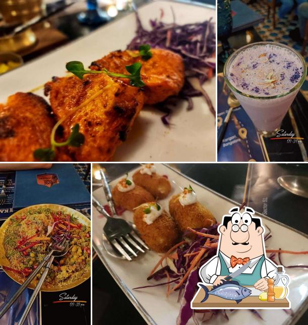 Grilled salmon at Karigari By Chef Harpal Singh Sokhi