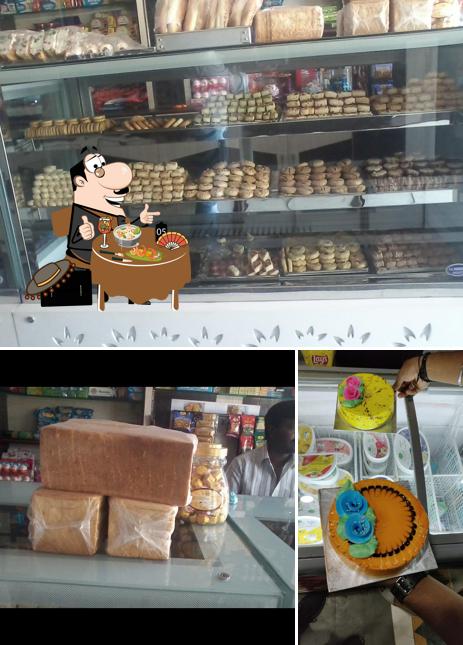Food at Lahari ayyangars Bakery