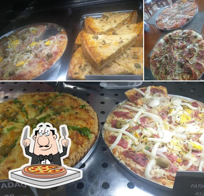 Peça pizza no Lanchonete e Panificadora Miracorgu