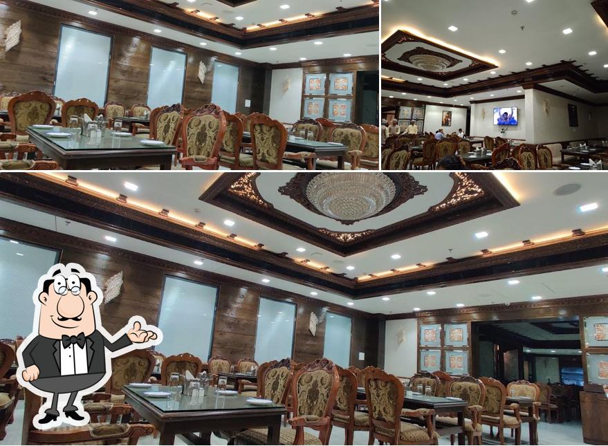 The interior of Sher E Punjab - Kolkata