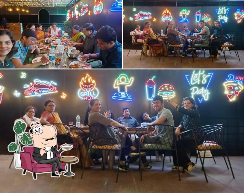 Check out how Tation Cafe -Top Restaurant in Ajmer Best Pure Veg Restaurant Party Hall & Garden for All Kinds of Parties in Ajmer looks inside