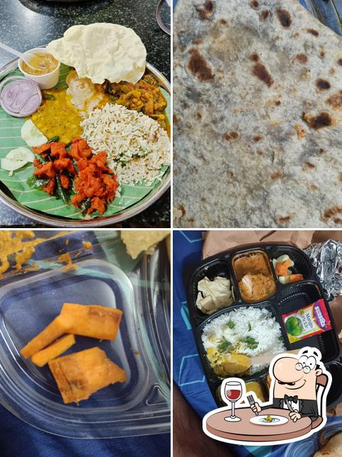 Meals at The Andhra Bhojanam