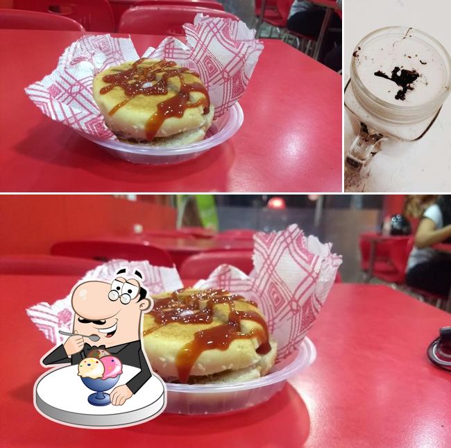 The Crunchy Burger provides a range of sweet dishes