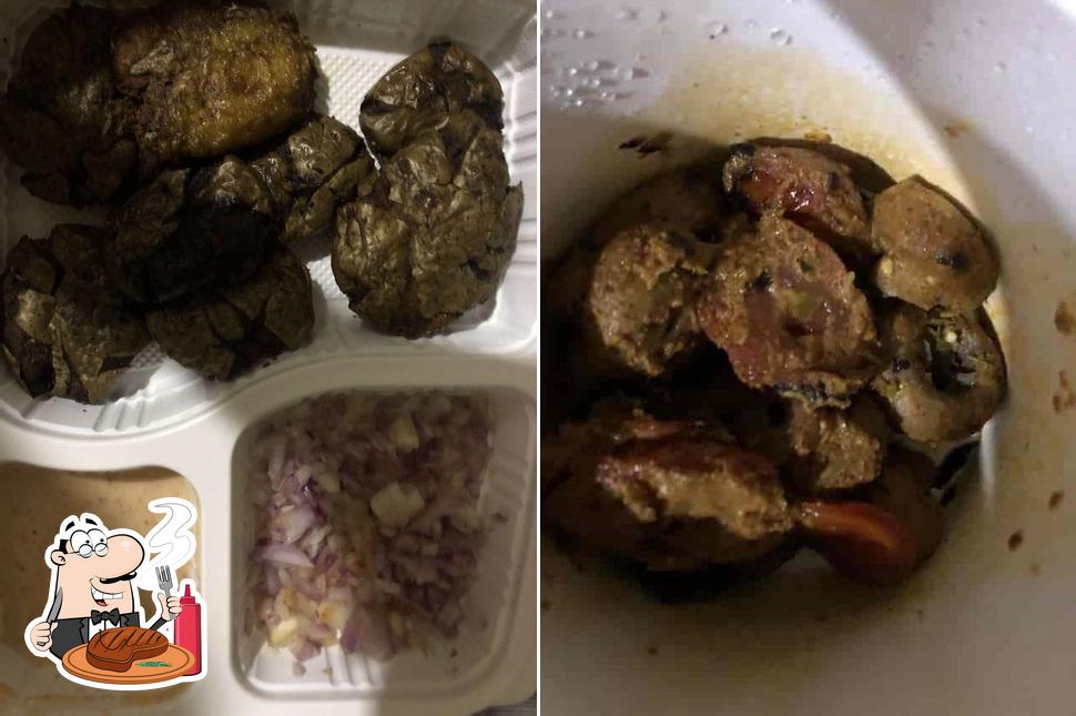 Try out meat dishes at UBQ-Meals,Thalis & Bowls