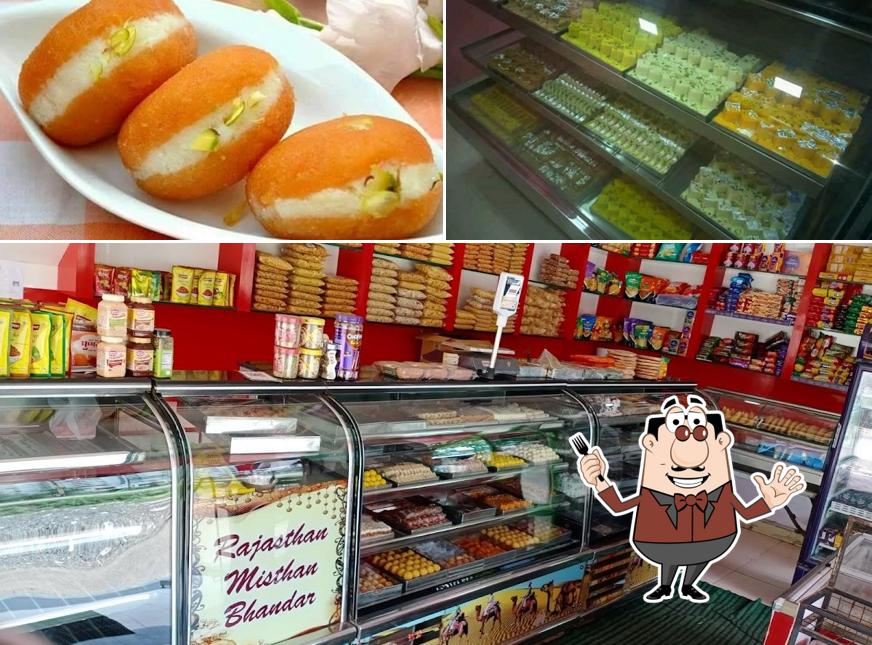 Meals at Rajasthan Mishthan Bhandar