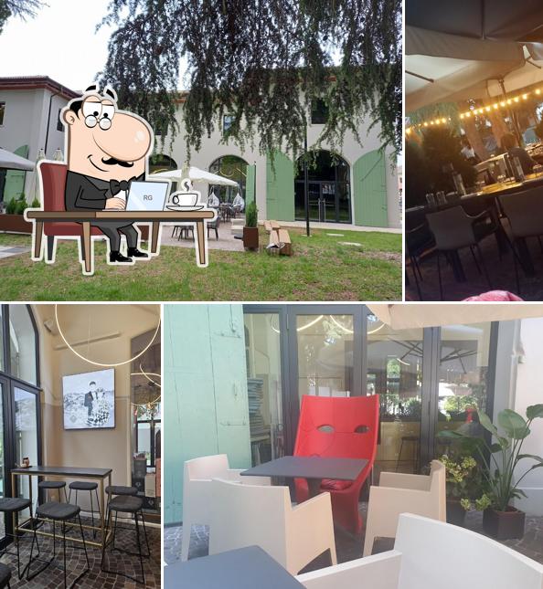 Gli interni di Cà De Luna Ristorante & Lounge