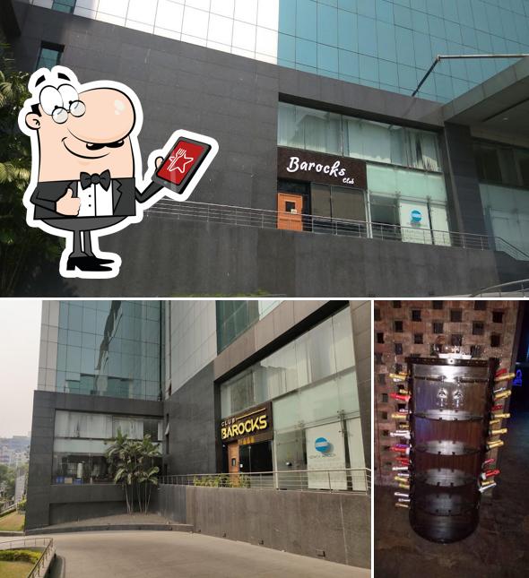 The exterior of Club Barocks