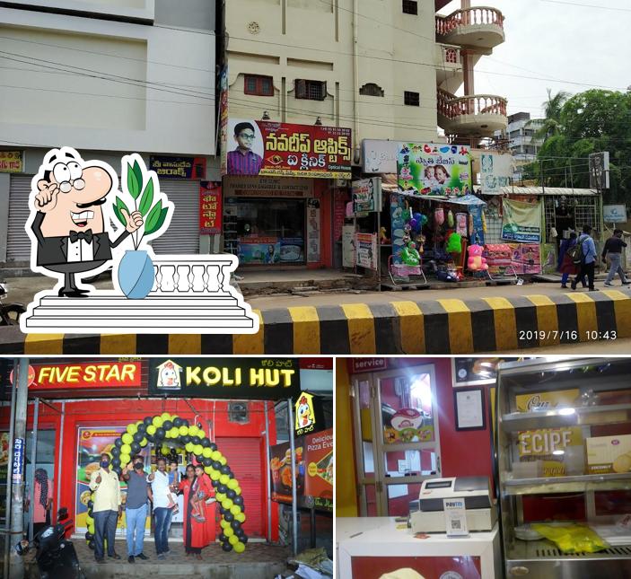 The exterior of Five Star Chicken