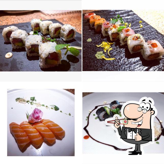 Scegli le diverse opzioni di sushi