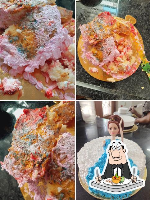 Food at Let's Cake