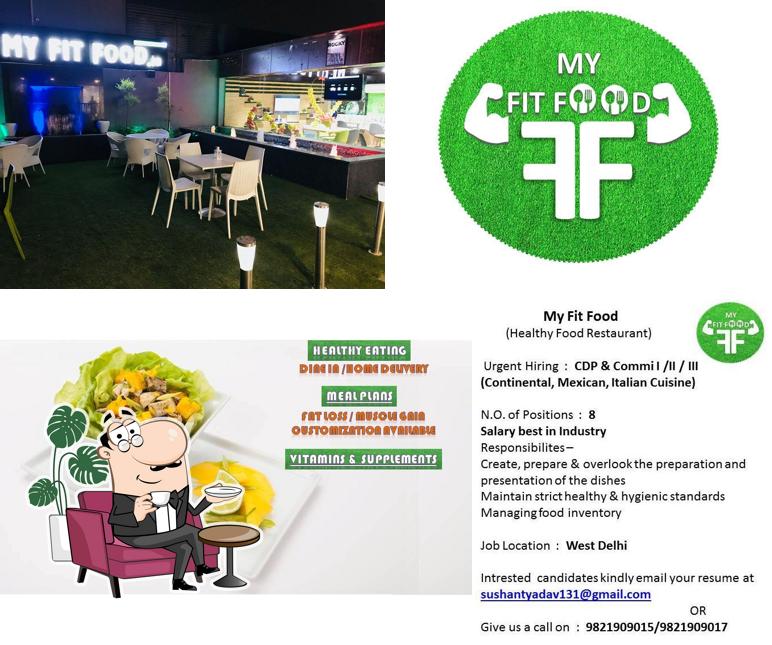 Check out how My Fit Food Rajouri Garden looks inside