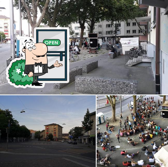 Gli esterni di Bistro am Loryplatz