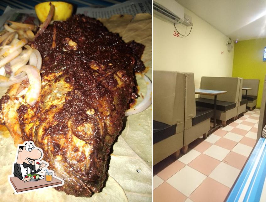 Food at Trishul Restaurant & Bar