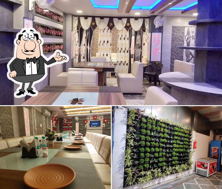 Check out how VEG R P Restaurant & HOTEL looks inside