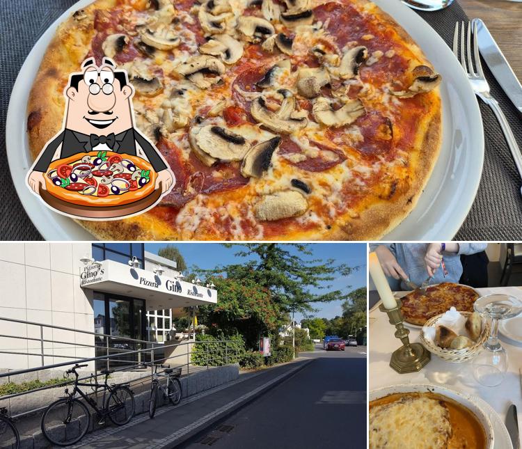 Choisissez des pizzas à Gino's Pizzeria Ristorante Bonn
