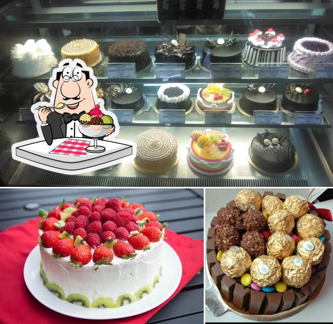 Mr Baker's The Cake shop provides a variety of desserts
