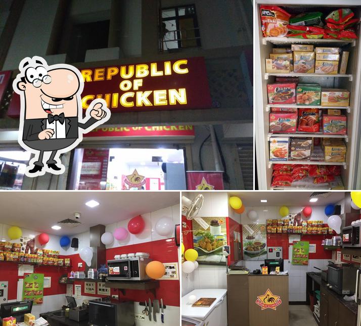 The interior of Republic of Chicken