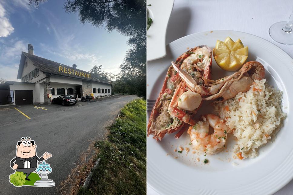 Gli esterni di Restaurant du Lac de Bret