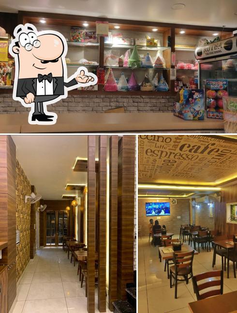The interior of Rutba - The Fine dining (Restaurant )