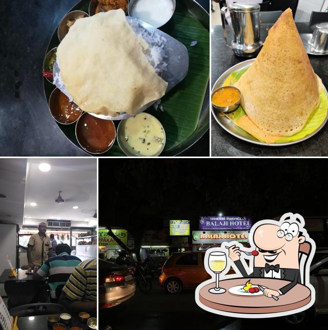 Food at Sri Balajee Bhavan