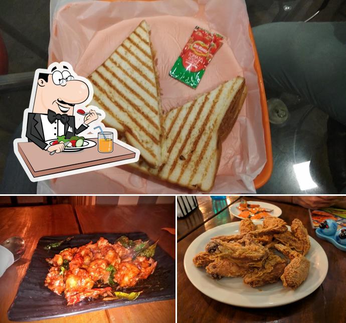 Food at Café Desi