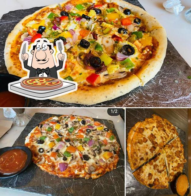 At Big Yellow Door, you can enjoy pizza