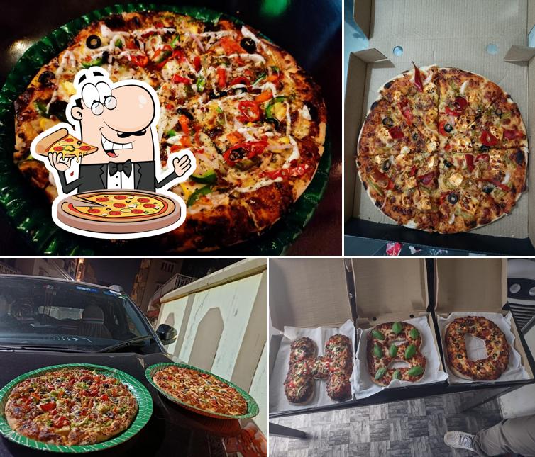 Try out different kinds of pizza