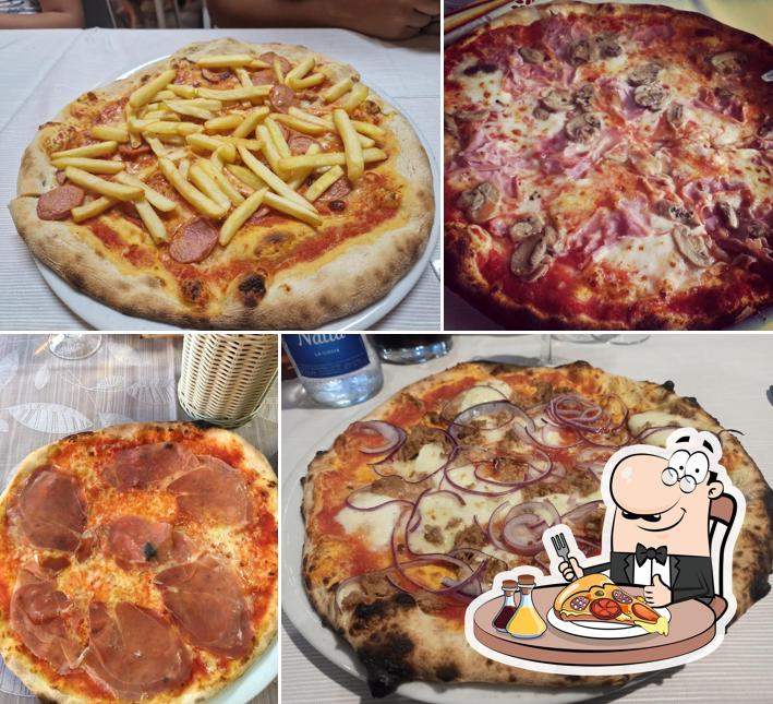 Scegli una pizza a Ristorante Pizzeria Orfeo
