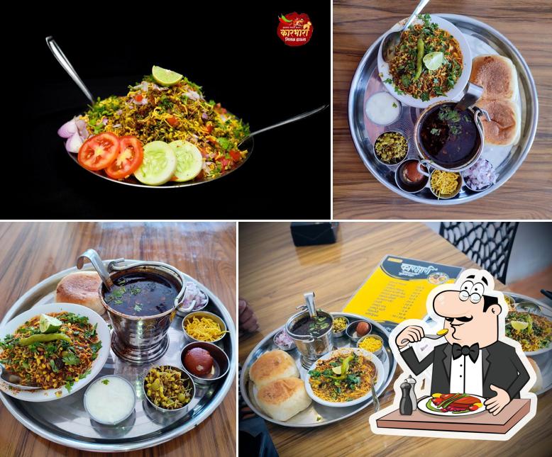 Meals at Karbhari Misal Shikrapur- Best misal in Pune