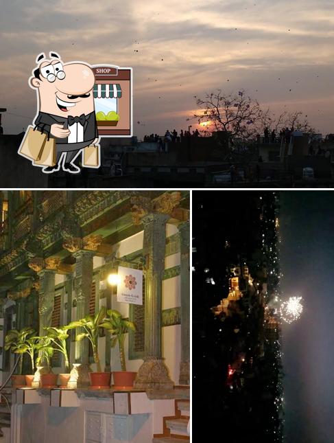 The exterior of Mangaldas Ni Haveli