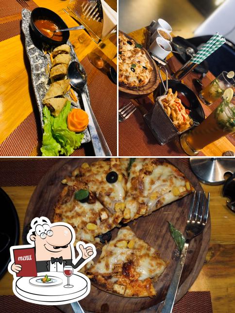 Food at Pine & Dine Cafe Restaurant