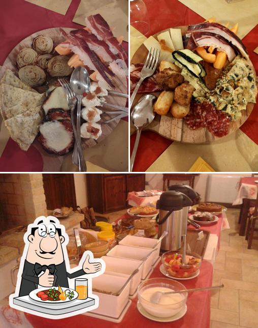 Cibo al Agriturismo Collelignani Spoleto