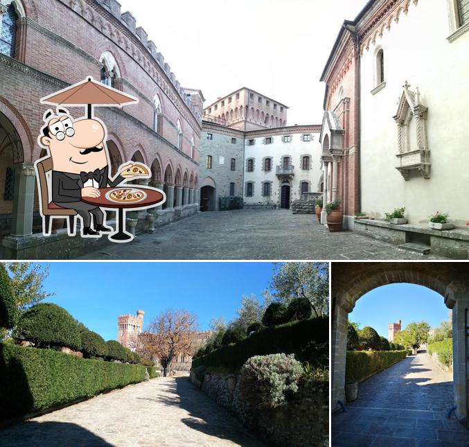 Gli esterni di Castello di Valenzano