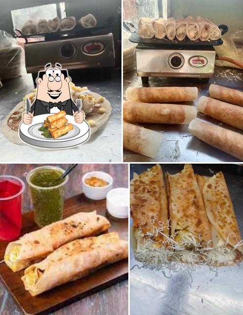 Spring rolls at Famous Frankie