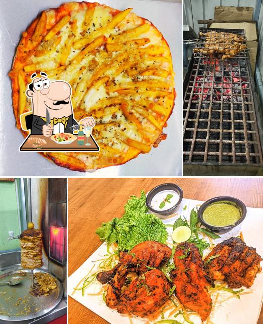 Food at Hameed restaurant